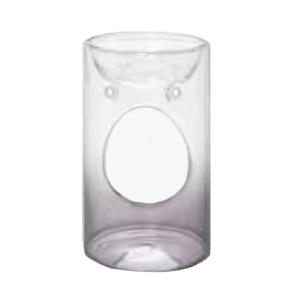 Yankee Candle Savoy Grey Glass Wax Melt Warmer £7.79